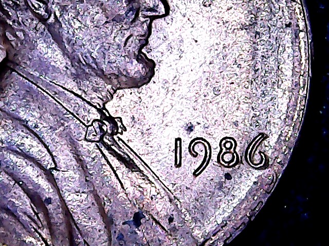 1986-P-1c-LMC-Die-Break,-DDO,-Mint-Error?